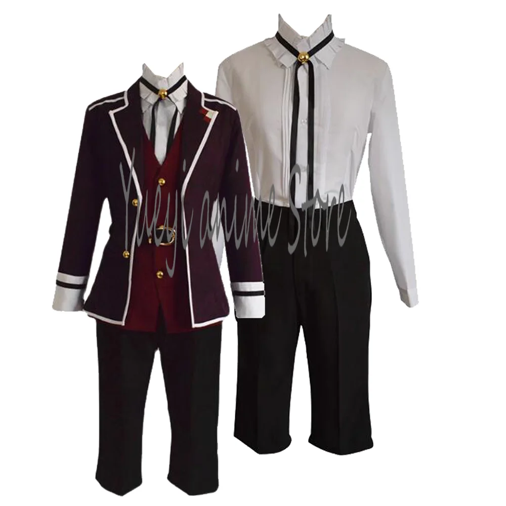 

customized--Anime Sakamaki Kanato Cosplay Costumes School Student Uniform Outfit
