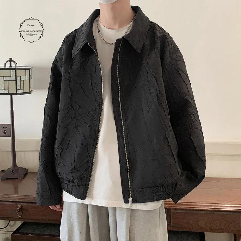 

Bla ort Baroque Sle Men's Jaet Spring Autumn Flight Adstrative Casual Faion Polyester Fiber Outerwear Coat