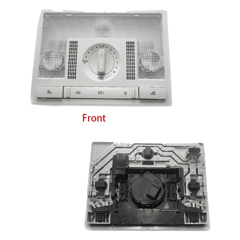 6Q 0959613 Um 6Q 0947291 Um carro de luz de leitura de luz de cúpula dianteira e traseira para Volkswagen Polo 9N 2002-2010 EU Seat Altea Leon