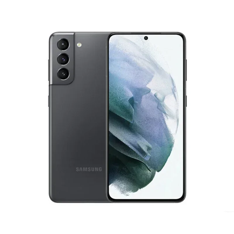 هاتف Samsung Galaxy S21 5G الذكي 128G/256GB ROM Qualcomm Snapdragon 888 6.2 بوصة 8GB RAM كاميرات خلفية ثلاثية هاتف مستعملة