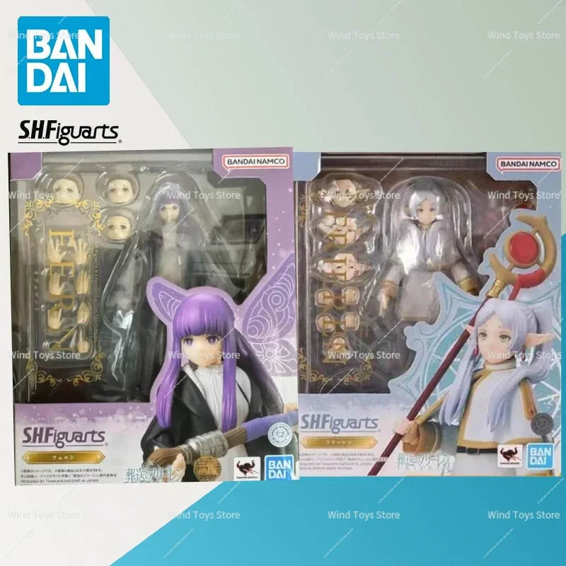 

In Stock Bandai Original Box SH Figurats SHF Frieren Beyond Journey's End FERN Anime Action Figure Model Toy Figura PVC Gifts