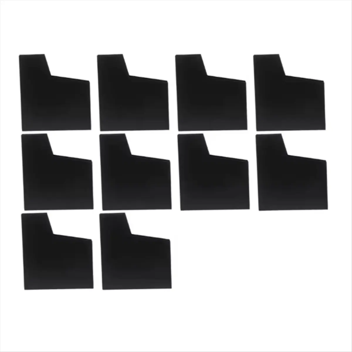 L73A NEW 10Pcs Protective Case Cover Game Game Dust Sleeve Protectors Covers Matte Dust Sleeve for