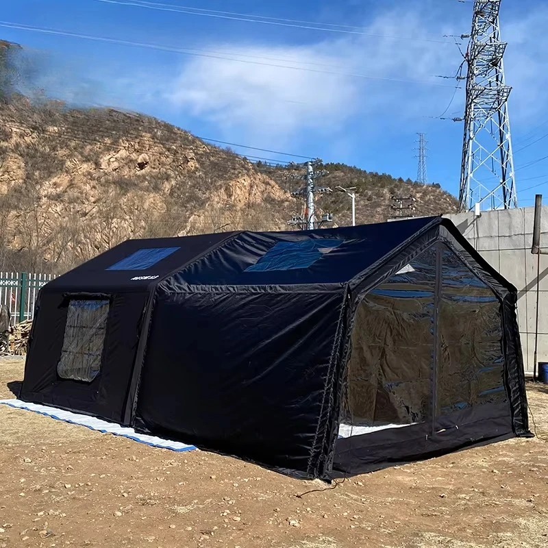 Outdoor luxury tent waterproof camping supplies family portable tent platform pop-up camping tent camping equipment outdoor