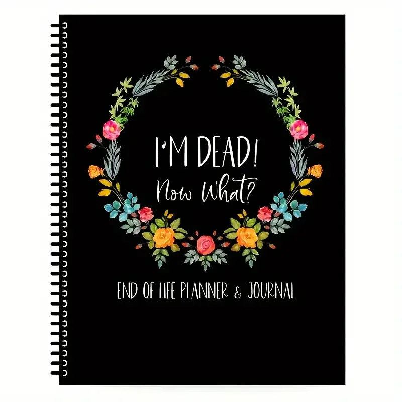 Yutiars End-of-Life Planning Journal for Adults – Comprehensive Organizer with Emergency Binder, Insurance, Financial, Property