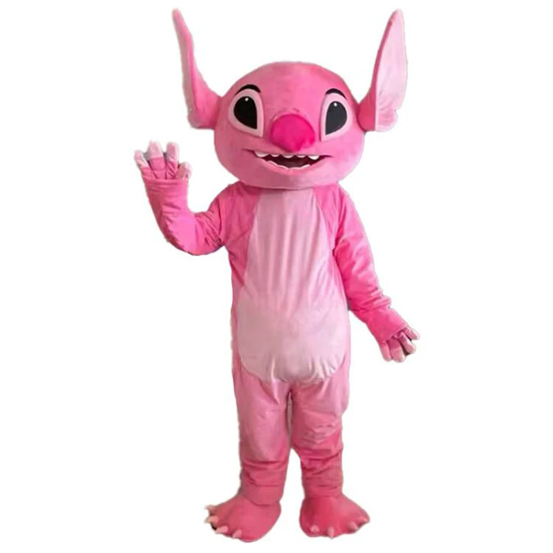 Blue Stitch mascottekostuum Halloween vakantieviering Fancy Dress Anime Carnaval Party volwassen cartoon cosplay pak cadeau