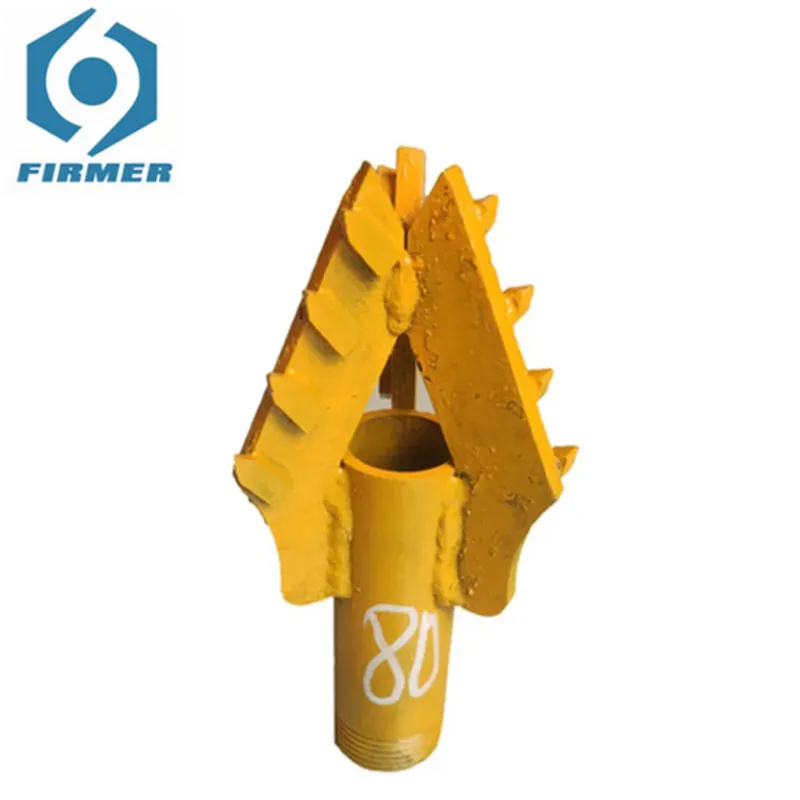 150mm Three Wing Concave Composite Coreless Bit Mining Drilling Tool PDC Diamond Drill Bit Water Wells Grouting Holes