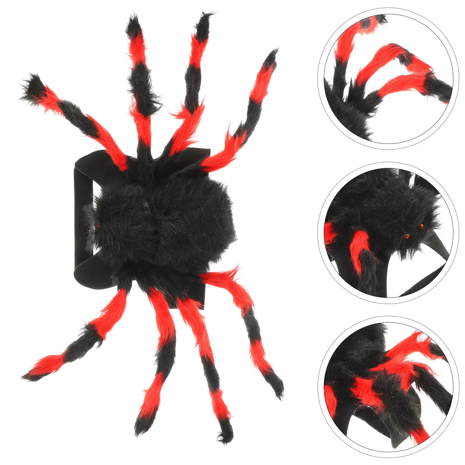

Cat Spider Costume For Small Dog Cat Halloween Cosplay Party Wear Pet Dress Up Spider Outfit Pet Clothes