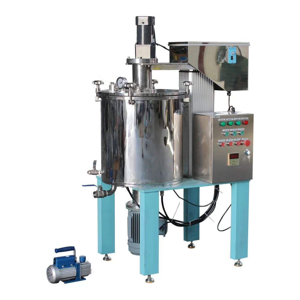 Electric Lifting Chemical Body Butter Cosmetic High Shear Mixing Homogenizer Emulsifier Machinery Mixer Equipment