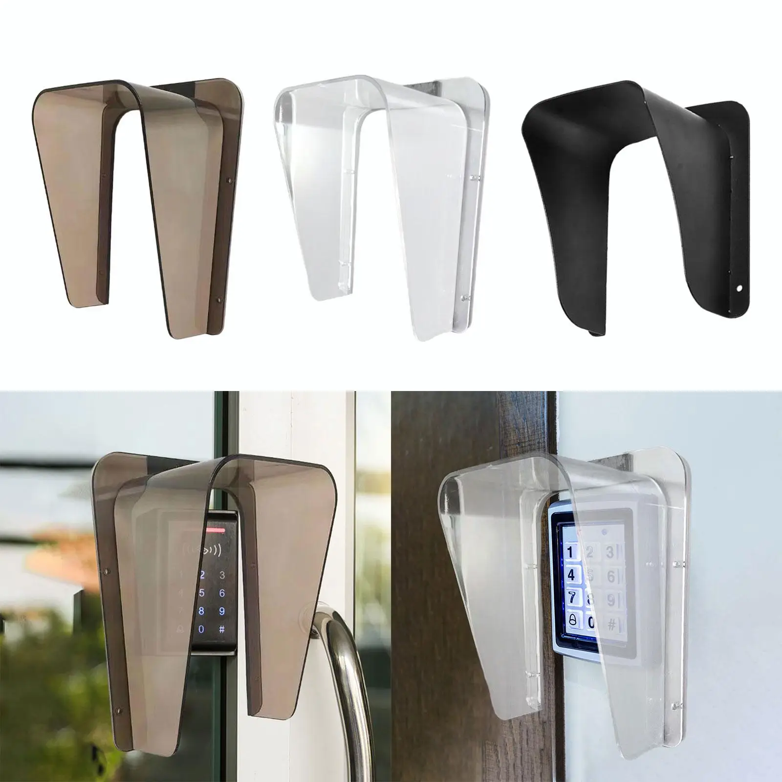 Doorbell Rain Cover Outside Doorbell Shield for Wireless Doorbell Access Control