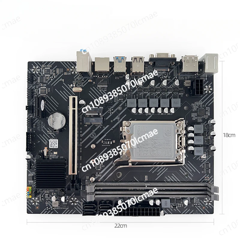 

H610 DDR4 desktop B760 motherboard LGA1700 pin DDR512 13th and 14th generation CPU