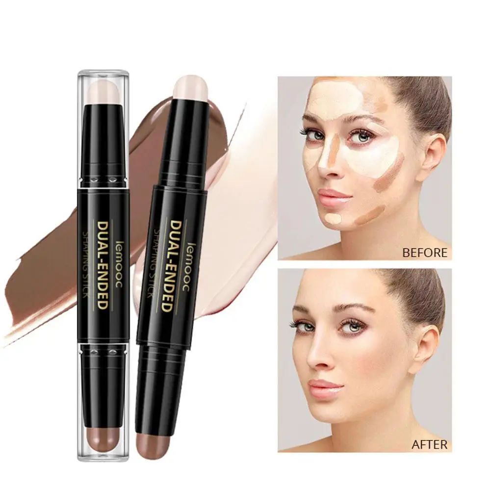 Pro Concealer Pen Gezicht Make-Up Vloeistof Waterdichte Contouren Foundation Make-Up Concealer Stick Potlood Cosmetica