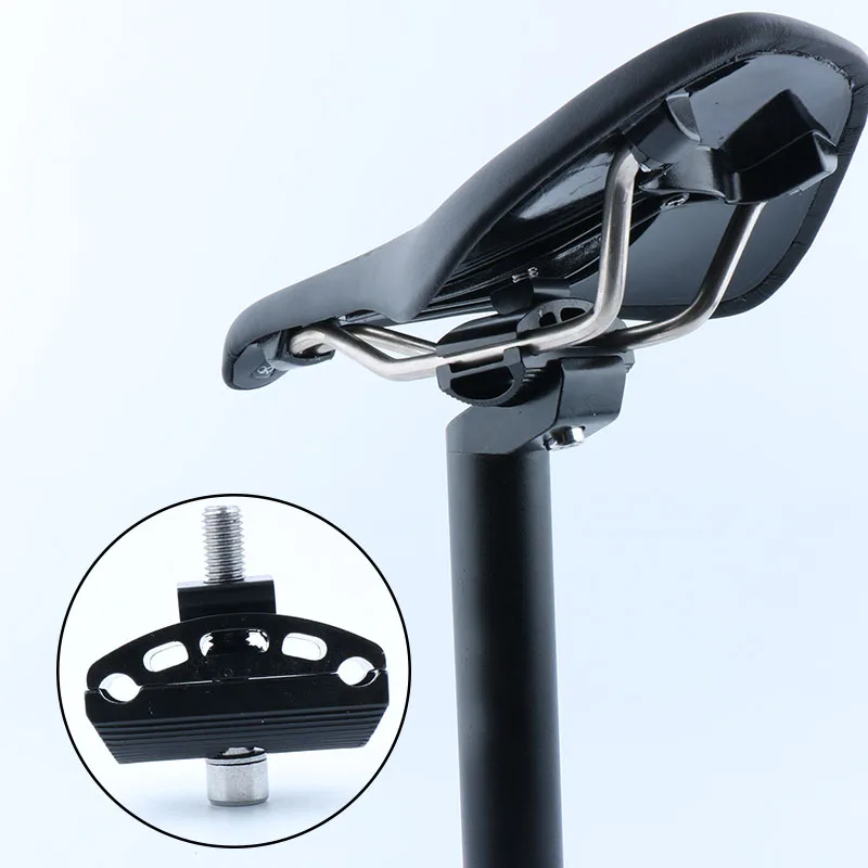 Replacement Useful Seat Tube Chuck Single Nail Clamp Parts Saddle Seatpost Spare Adapter Aluminum alloy Assembly