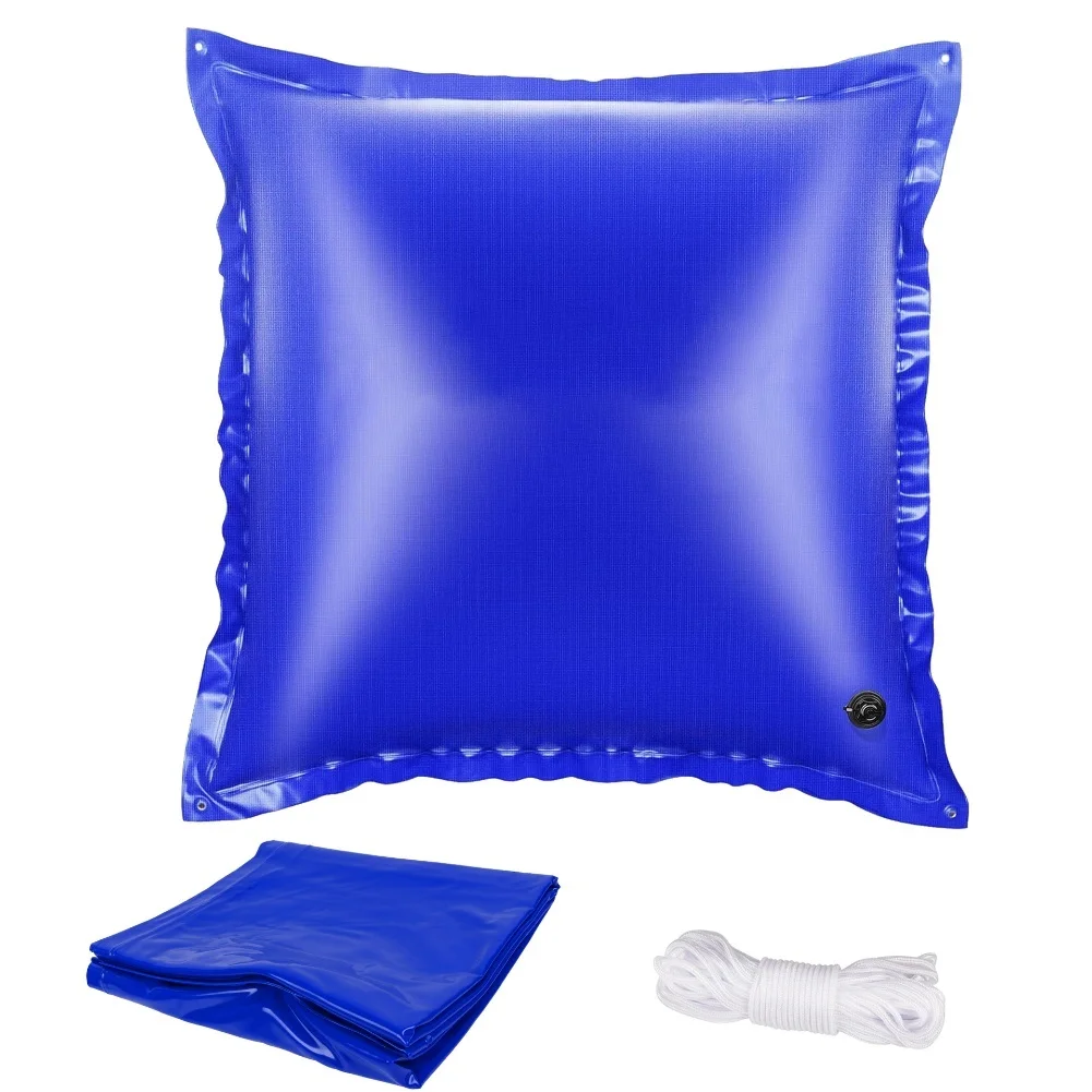 Pool Air Pillow Inflatable for Round Ground Pools Helps Maintain Tension in Winter Cover and Protects Pool Walls
