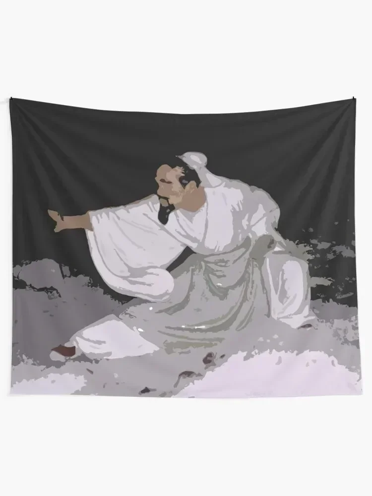 Shaolin Monk - Tai-Chi Master 2 Tapestry Mushroom Bedroom Decorations Decor For Room Tapestry