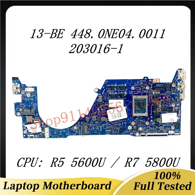 M52826-601 M52828-601 N16749-601 For HP 13-BE 448.0NE04.0011 Laptop Motherboard 203016-1 With R5 5600U / R7 5800U CPU 100%Tested