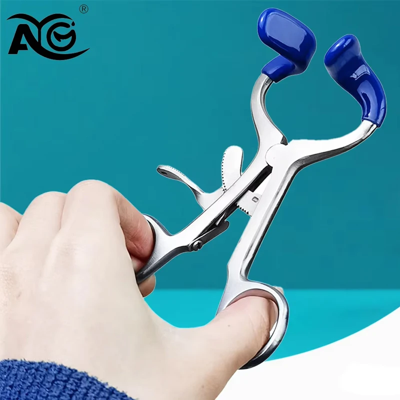 

AG 3Pcs Dentistry Metal Cheek Lip Retractor Stainless Steel Mouth Opener Cheek Expander Orthodontic Dentist Tools