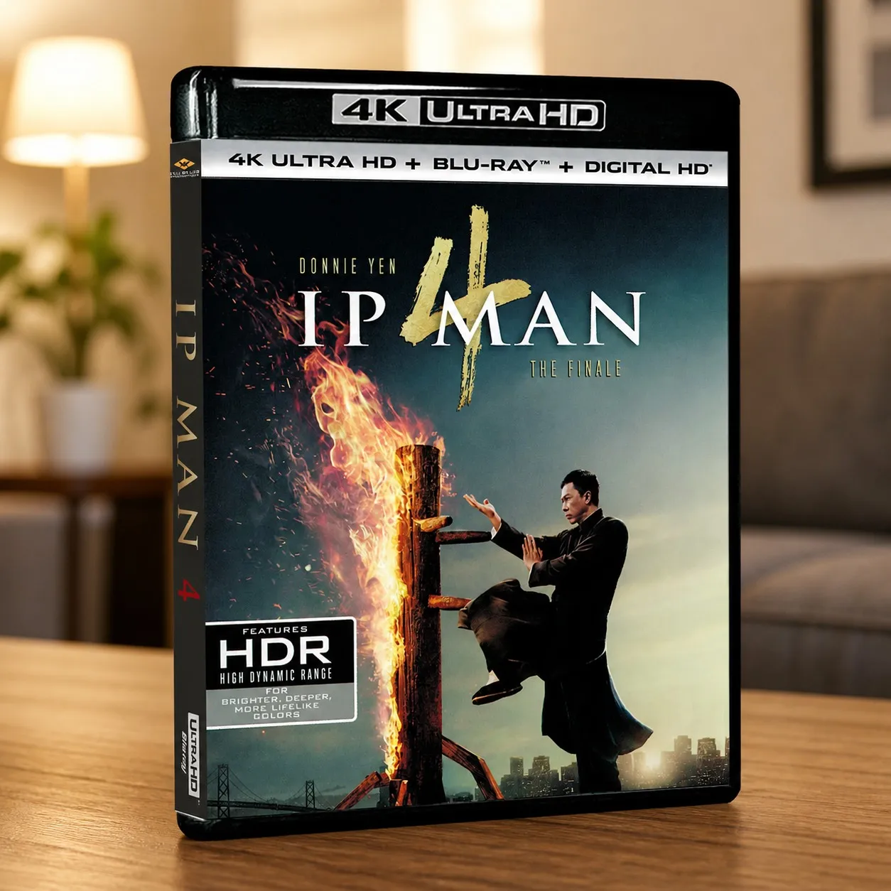 HOT 4K UHD Ip M4n/Ip Man 4/Yip Man 4/Yip Man 4: The Finale 2019 Blu-ray Movie PS5 Compatible XSX Dolby Vision Atmos