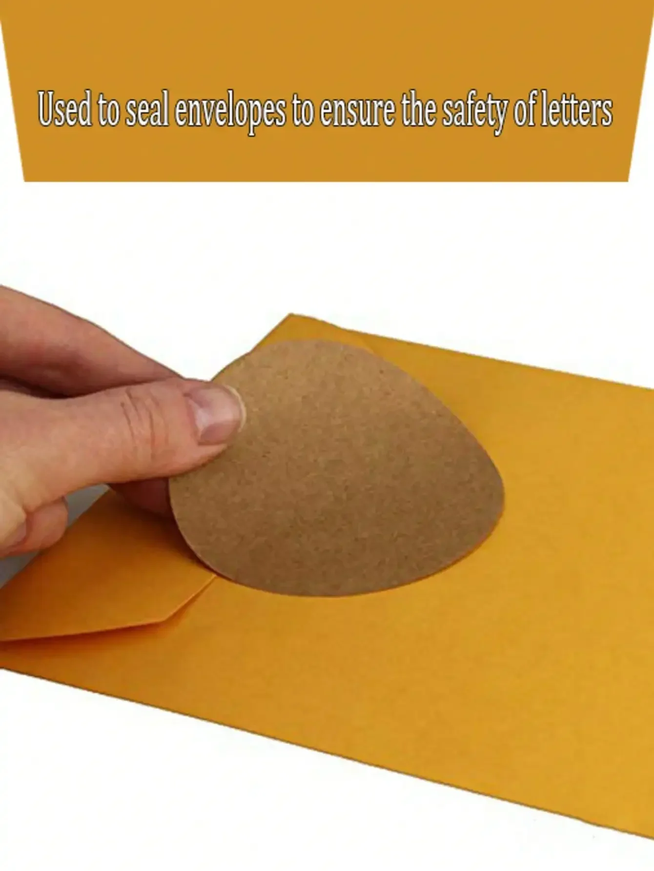 한 롤을 가지고 있으면 걱정 없이 포장할 수 있어요! 이 가성비 좋은 500매 크라프트지 스티커는 특별히 디자인되었습니다.