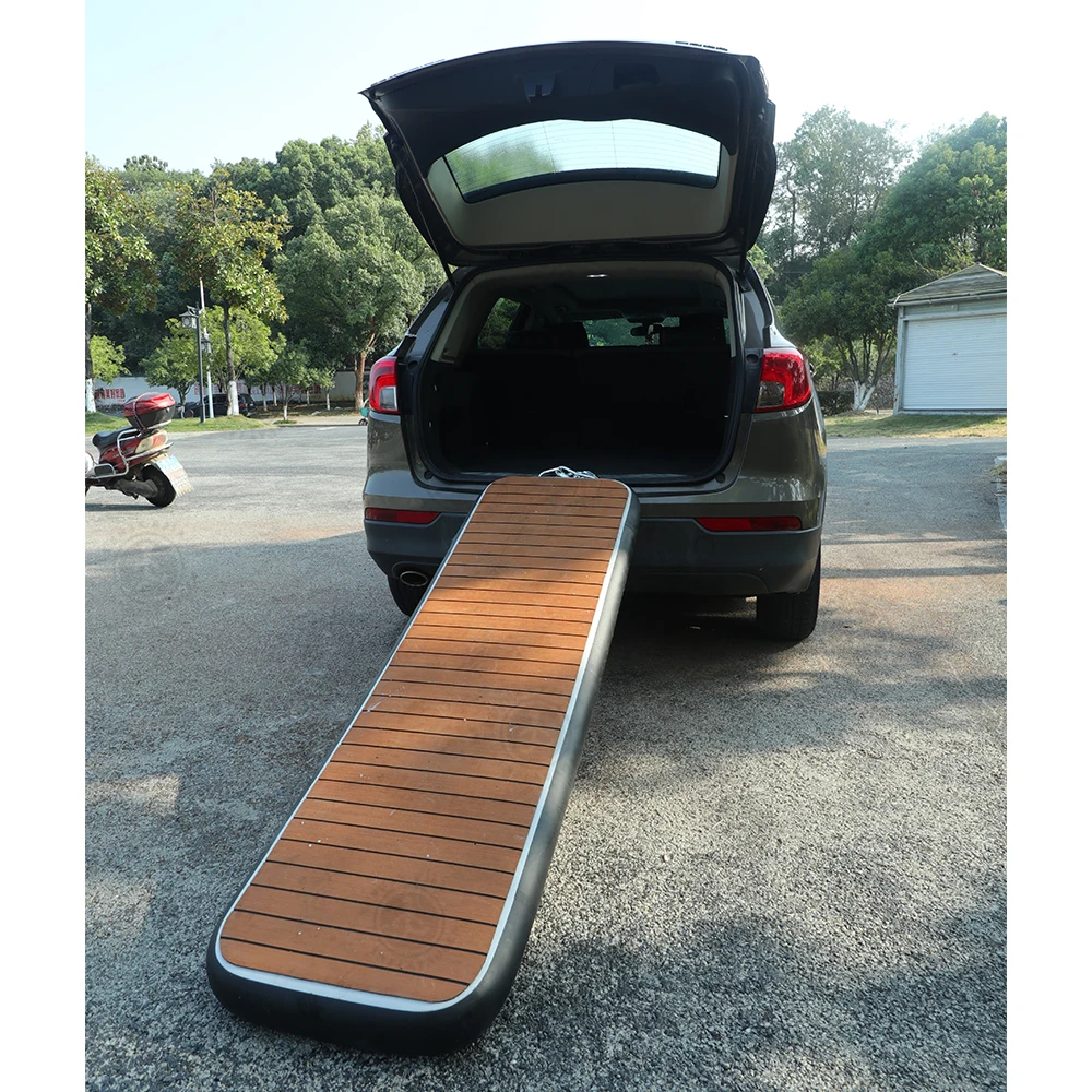 Long 2m Dog Car Ramp Foldable Pet Ramps With Non-Slip Surface Portable Dog Steps For Small Medium Large Dogs to Get Into Car SUV