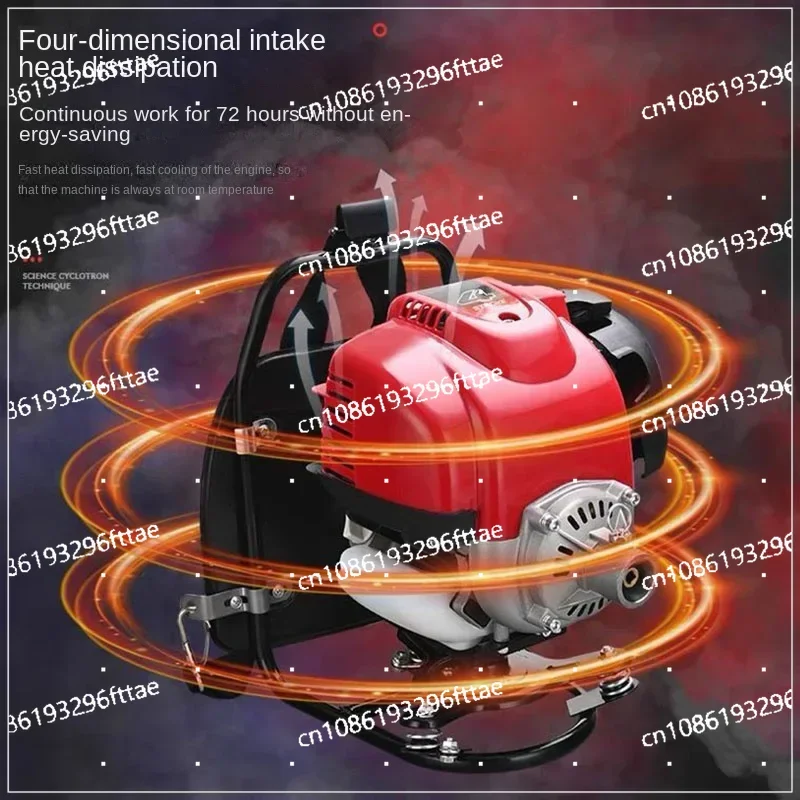 78CC Grass Cutter 18000W High Quality 6 in 1 Multi Tool Backpack Brush Cutter 4 Stroke GX35-4 Engine Petrol Strimmer