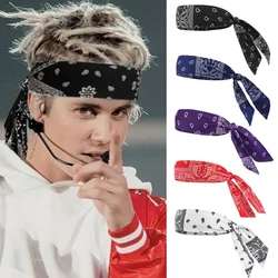 Summer Ice Cooling Scarf Neck Wrap Headband Elastic Sports Sweatband Headband Men Women Sun Protection Scarf Hair Band Bandage