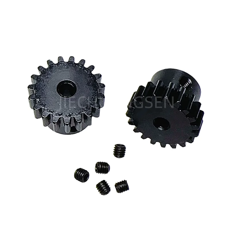 2PCS 0.8M Model car 13 15 17 19 Teeth MOTOR gear 32DP 1/8 1/10 For Remote control vehicle Metal material 3.175 5 mm hole