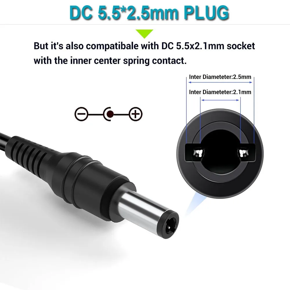 24V Power Supply Adapter Power for Dymo 4XL 400 450 5XL 550 Label Thermal/Twin Turbo/Turbo Labels Printer/Duo Printer/ 1752267