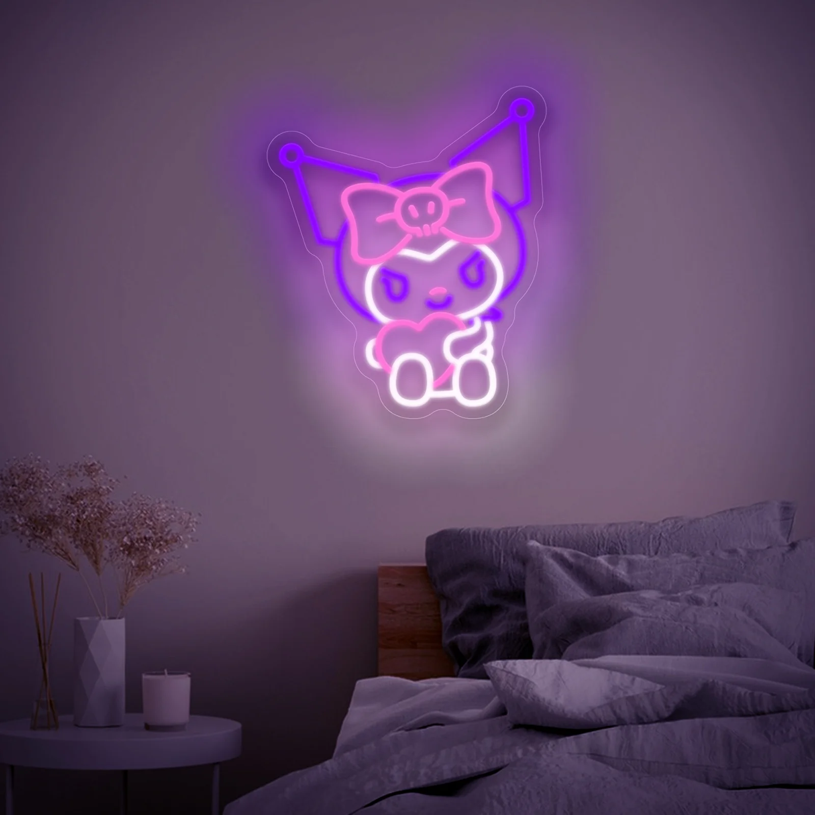 クロミ-ハグ-ラブ-ネオンライト-usb調光式-ledネオンサイン-寝室-ゲームルーム-メンズケイブ-スタディルーム-パーティー-ウィンドウ-コーヒーバー-デコレーション