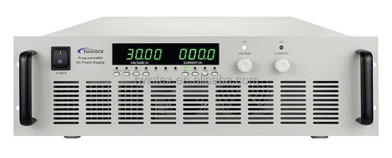 60V 100V 150V 300V 400V 500V 600V Adjustable Variable Constant Current Programmable 3kW DC Power Source Rectifier For Lab Test