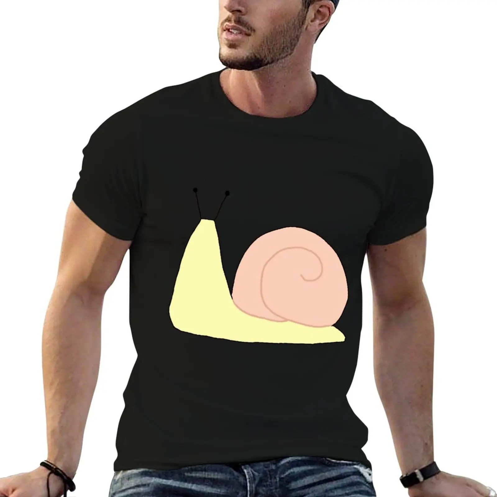 

shirts cotton 100% T-Shirt snail oversize shirt \t K-on t \t t Yui anime men