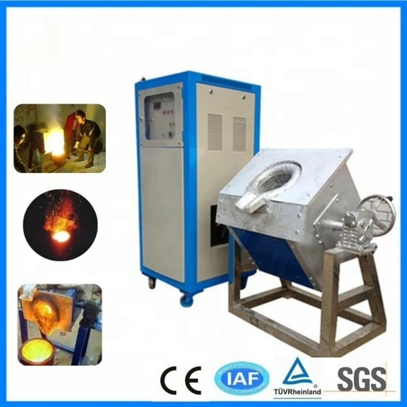 Best Selg 15KW 25KW 35KW Industrial Saving Energy Copper Iron Melting Furnace