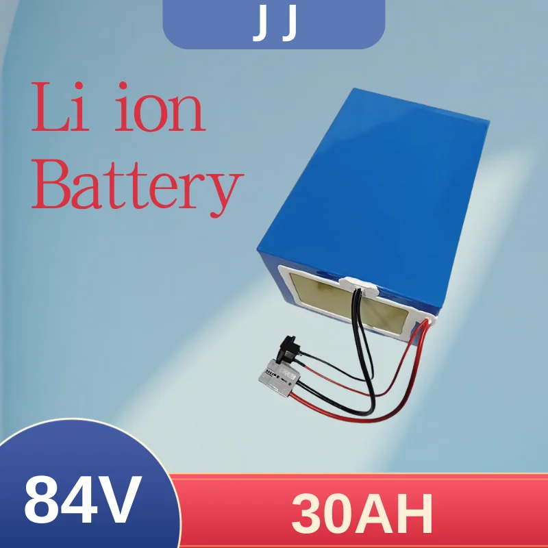 

84V 30Ah lithium ion battery pack with BMS 23S for 3000w 2000w 4000w motor + 5A charger