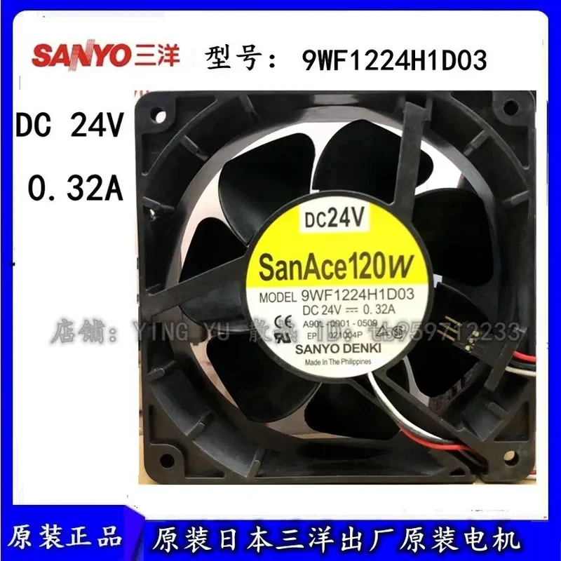 for 9WF1224H1D03 A90L-0001-0509 Original Sanyo 24V Fanuc Special Fan