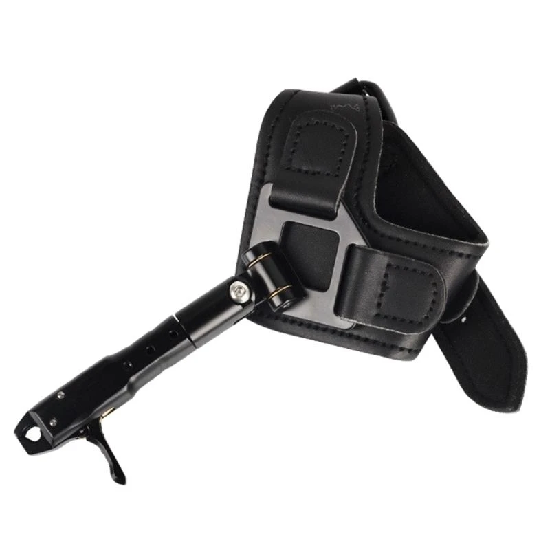 Adjustable Archerys Release Aids Compound Bow Triggers Caliper Wrist Strap Triggers Wristband for Handed - view 5