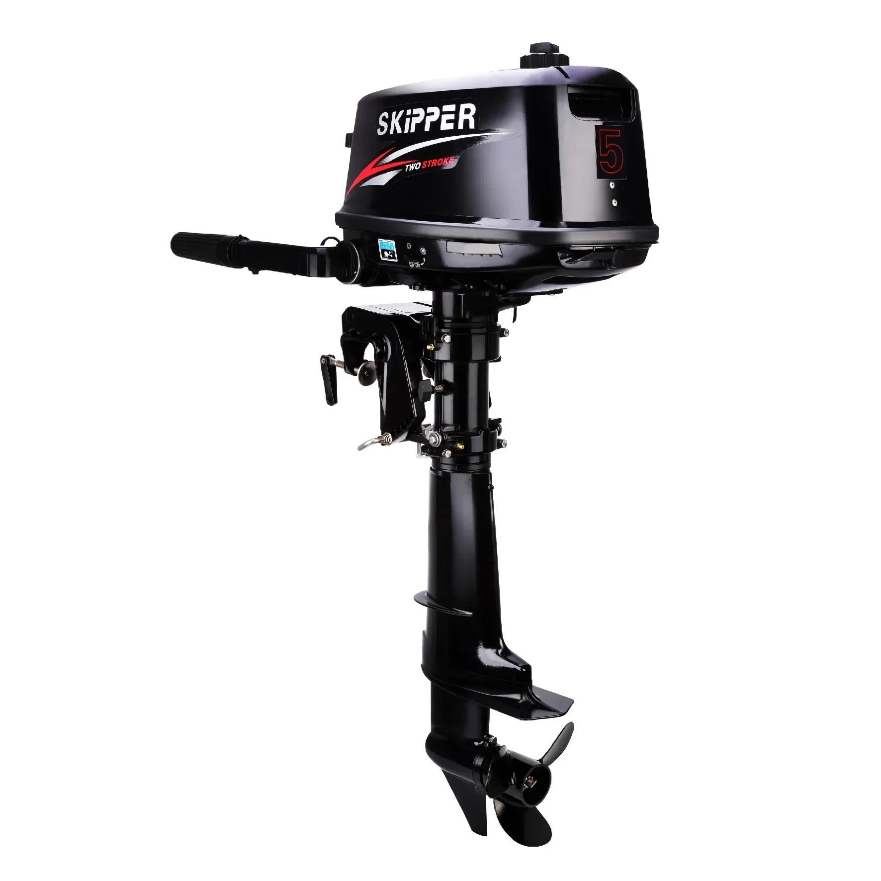 Skipper Factory Supply Wholesale High Quality 5hp Outboard Engine Long Shaft Boat Motor