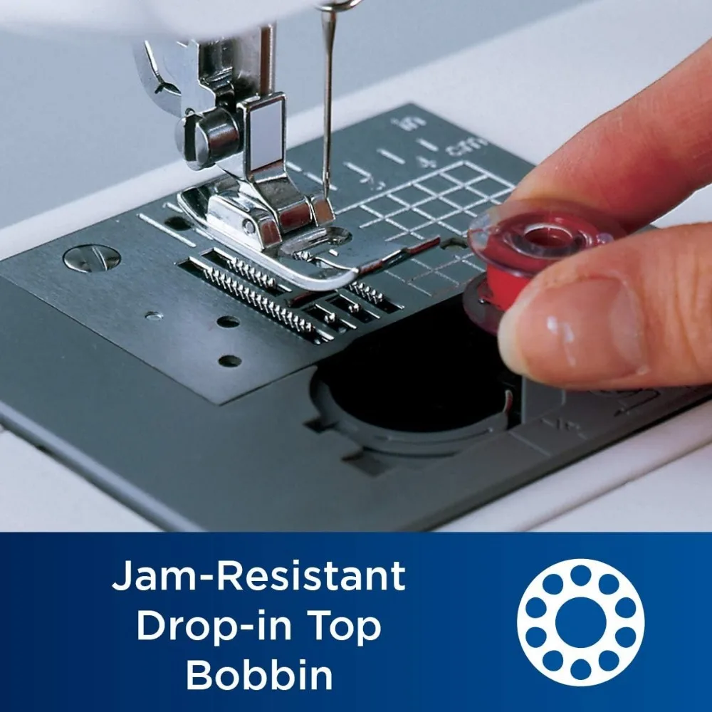 Sewing and Quilting Machine, XR3774, 37 Built-in Stitches, Wide Table, 8 Included Sewing Feet