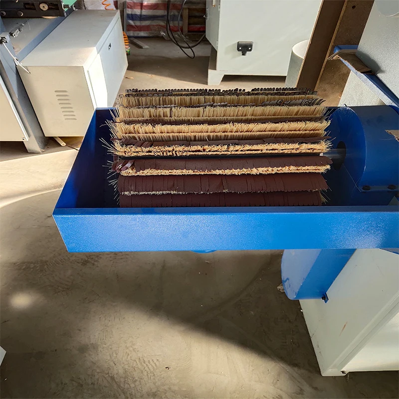 Woodworking Machine DM-300 Wood Polishing and Machine Stair Column 1.5KW Three-head Polishing and Polishing
