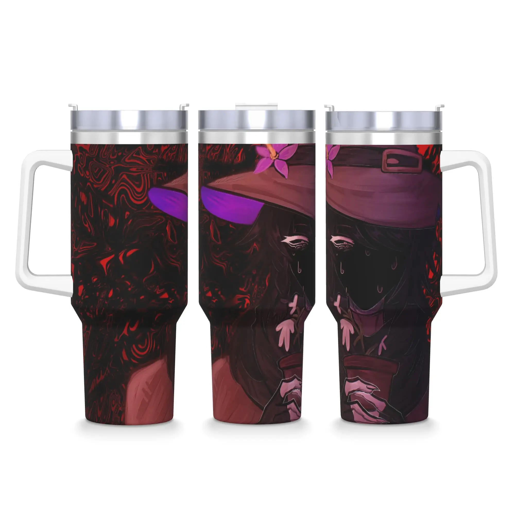 

Стакан из нержавеющей стали Forsaken Rkgk, кружки, чашка с соломинкой, пляжные горячие напитки, бутылка для воды, изолированная кофейная кружка на 40 унций