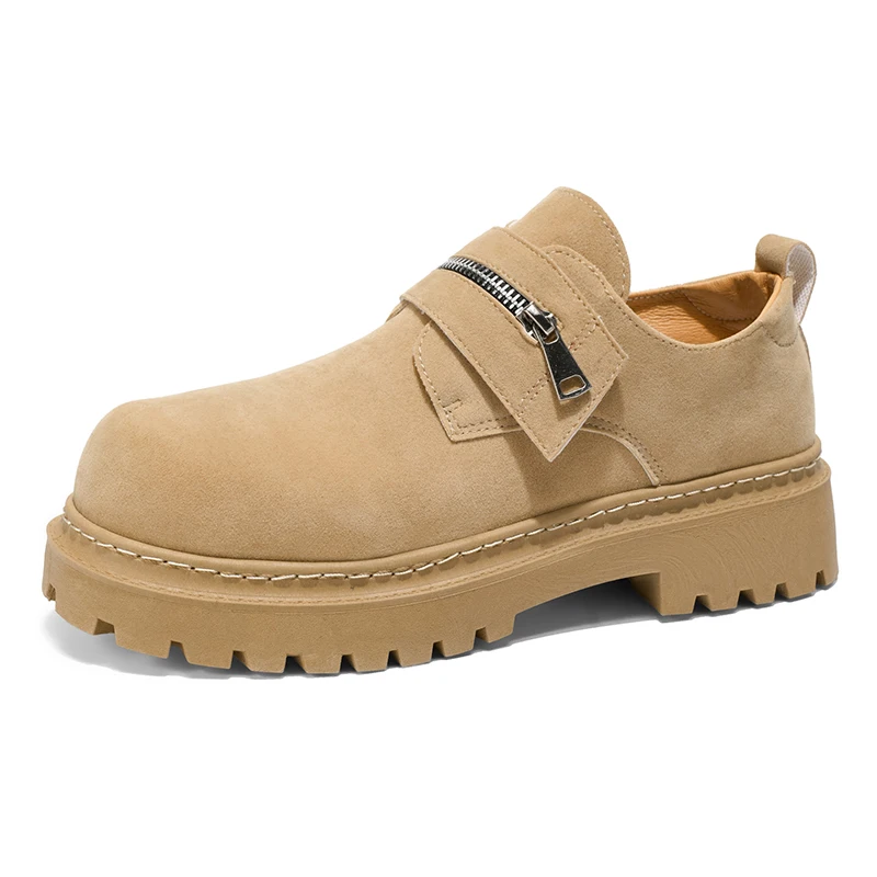 

Мужская повседневная обувь, увеличивающая рост, мужские дышащие прогулочные лоферы, новая мужская обувь на весну и осень.