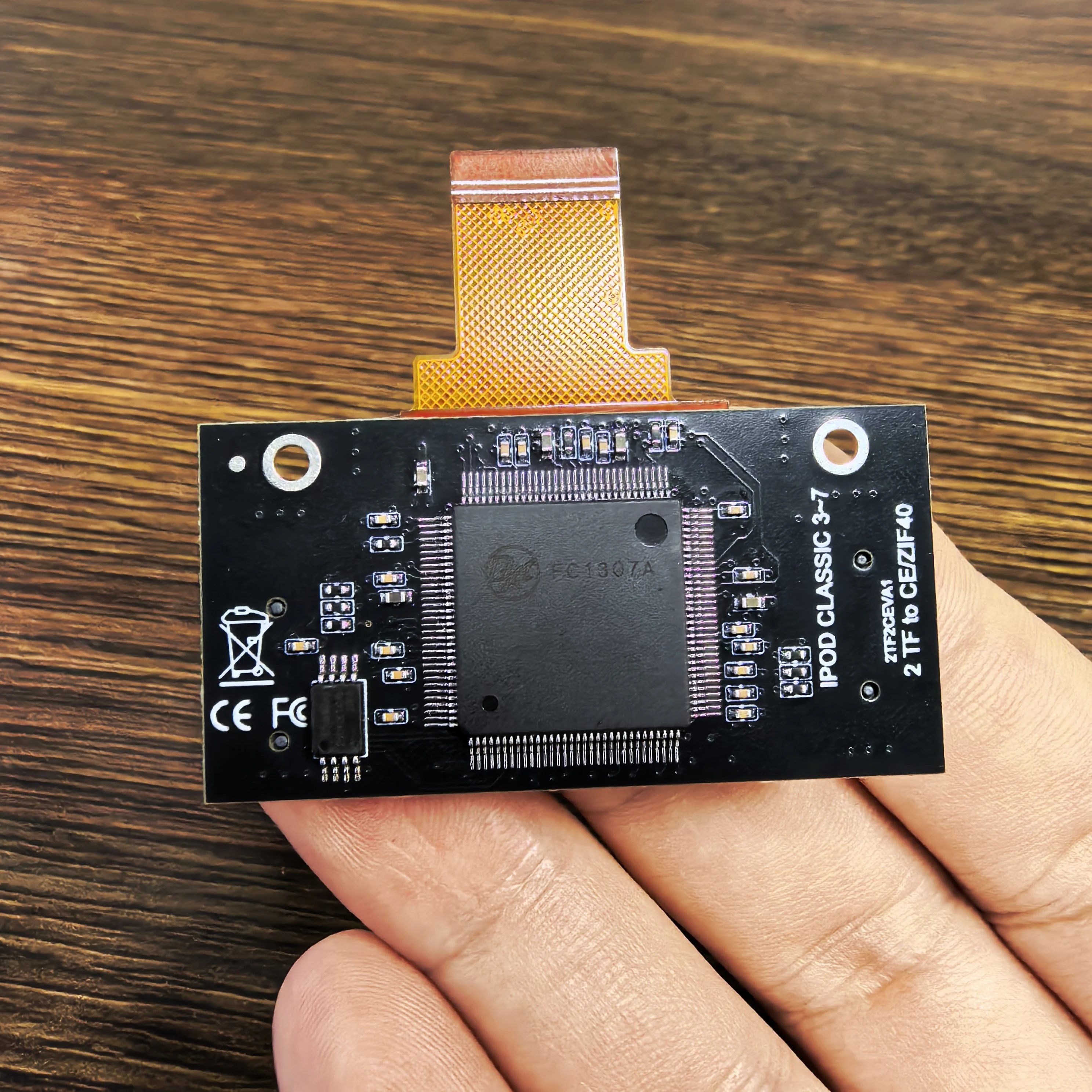 Dual-Micro-SD-Adapter iFlash-Karte für iPod Classic Video 5., 5.5., 6., 7. Generation, Festplatten-Upgrade, PC-Spiele, NAS-Erweiterung – Detail 12