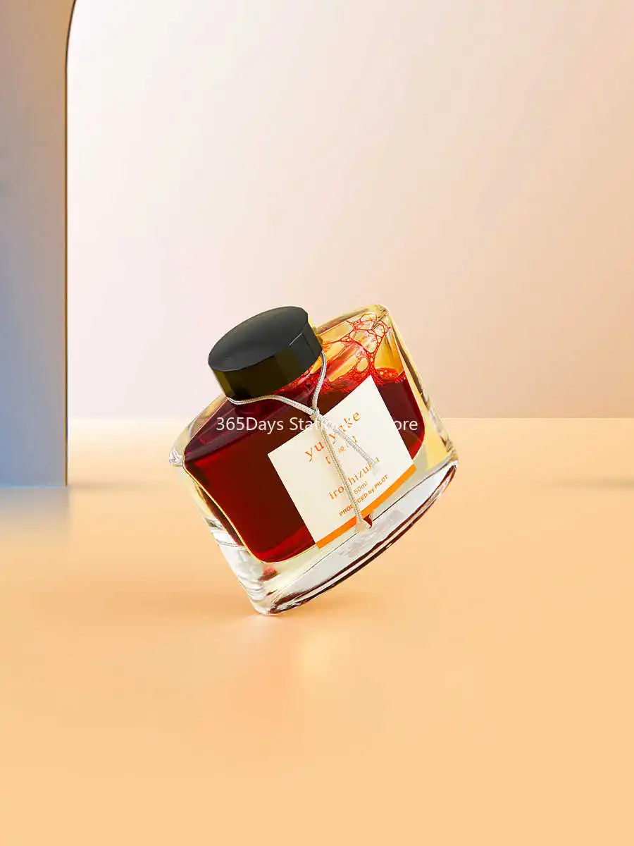 PILOT 50ML INK-50 Natural Color Fountain Pen Ink Iroshizuku Non-carbon 24 Color Ink Non-blocking Fountain Pen Accessories