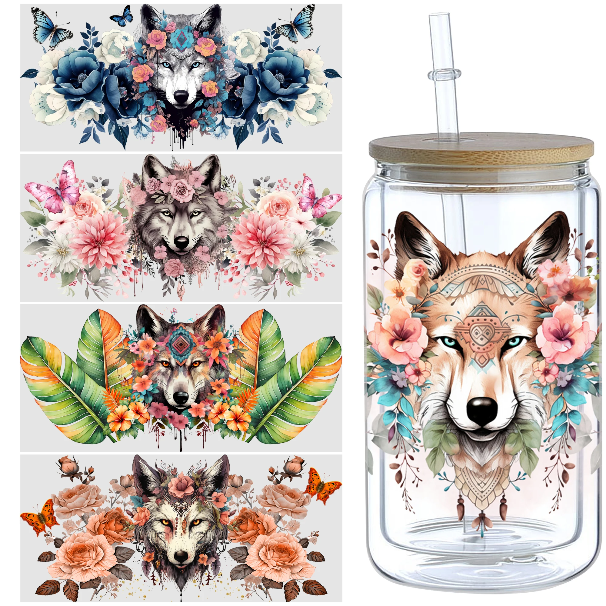 5 Wolf Uv Dtf Cup S…