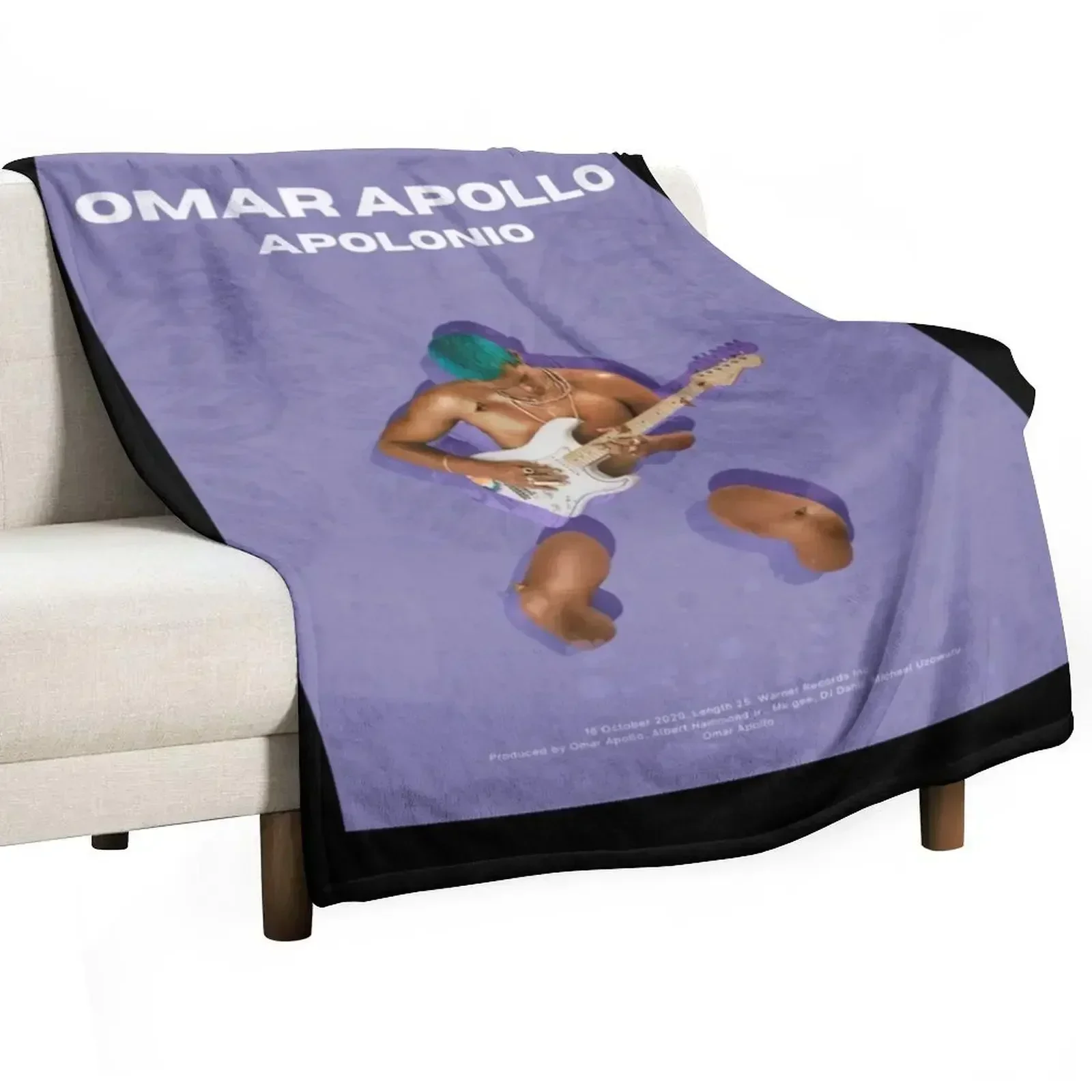 

Omar Apollo Throw Blanket Soft Home Decor Blanket for Couch Bedroom