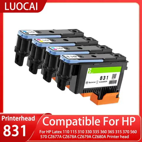 LUOCAI  831 Printhead Print Head CZ677A CZ678A CZ679A CZ680A For HP Latex 110 115 310 315 330 335 360 365 370 560 570 cabeça