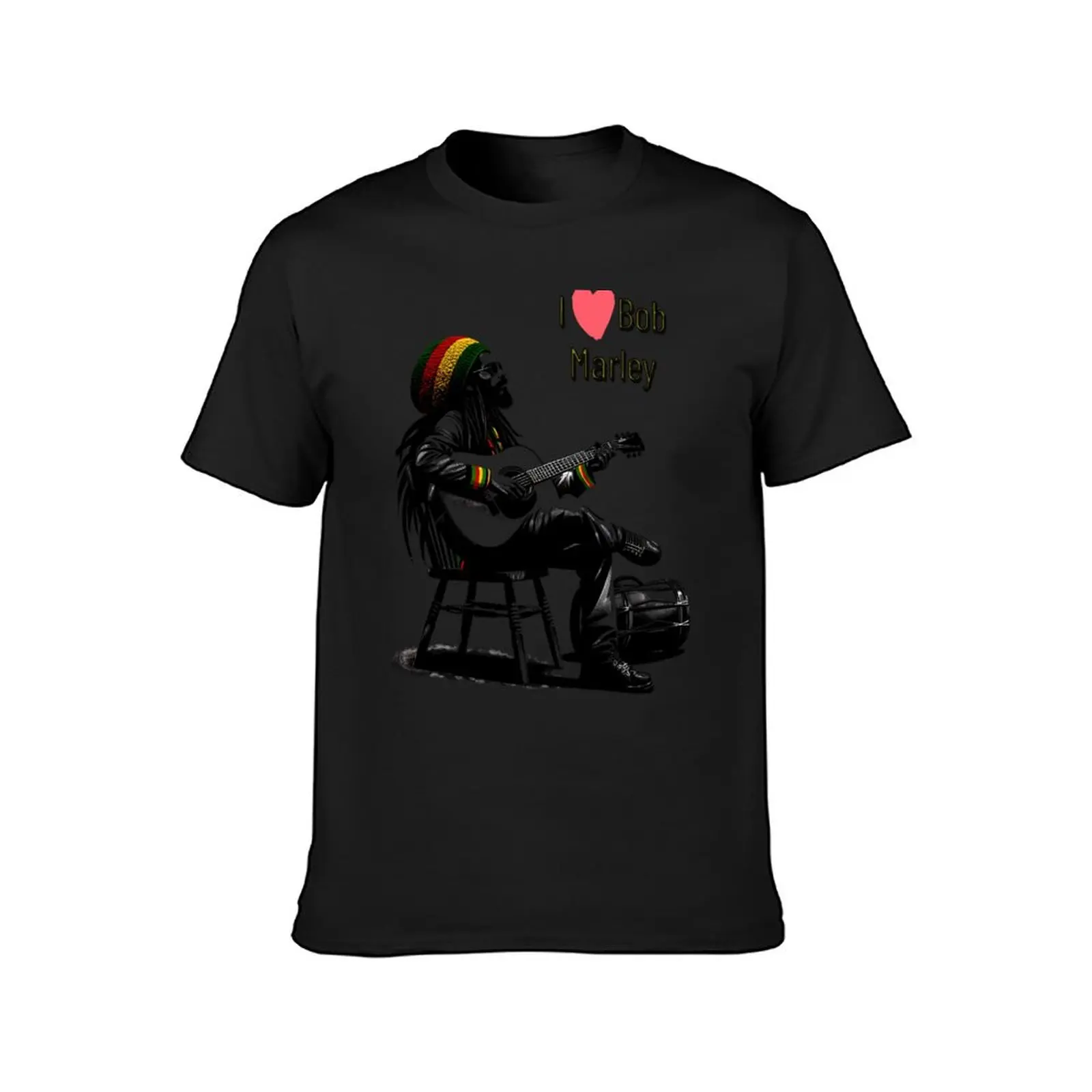 Serenity in Sound: Bob Marley Tribute T-Shirt summer top blanks summer tops sublime men clothes