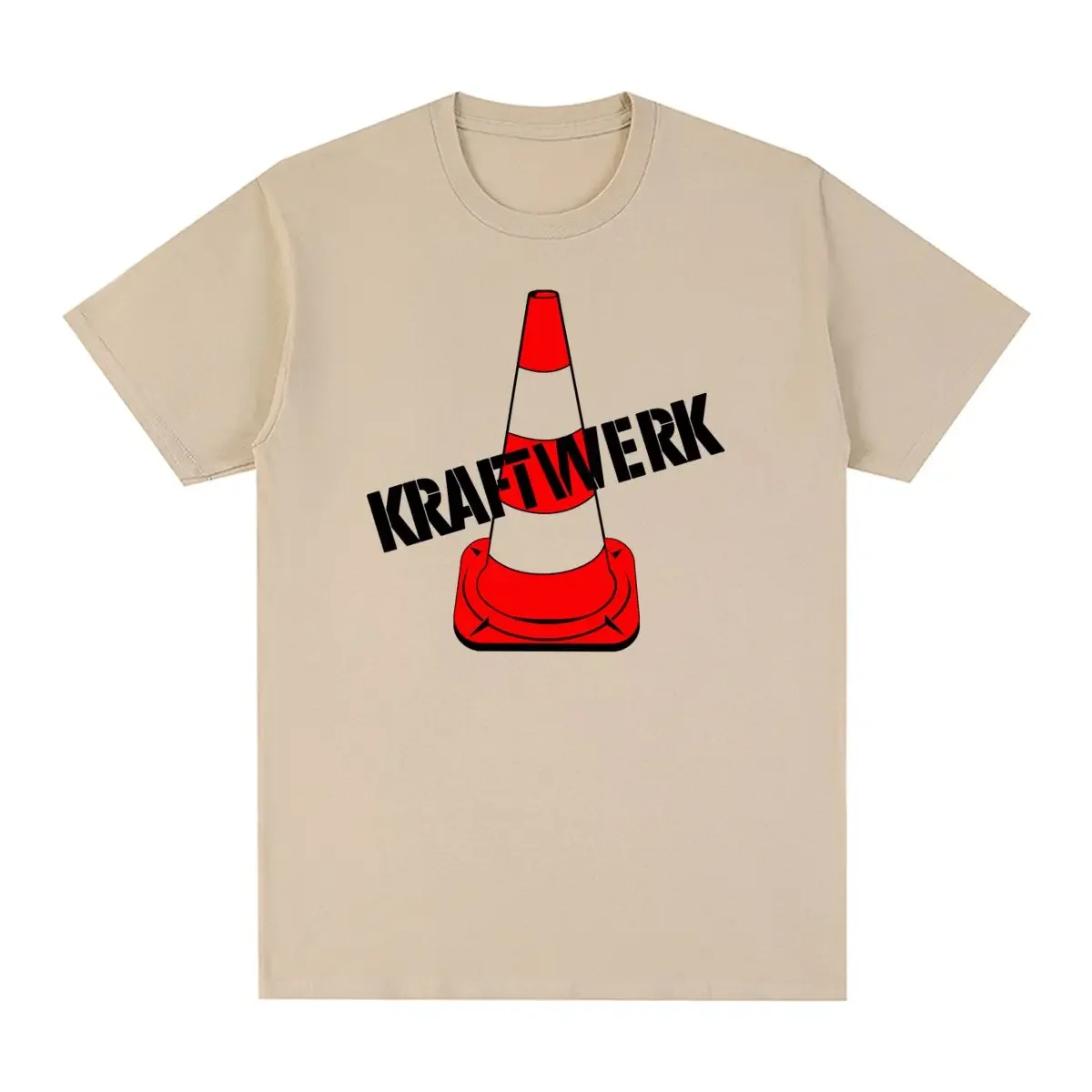 Kraftwerk Vintage T-shirt Fashion brand Computer Worlldd Cotton Men T shirt New Tee Tshirt Womens Tops