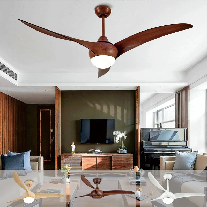 

DC Variable Frequency Ceiling Fan Lights Simple Fashion 52 inch Restaurant living room Remote Control Mute Ceiling fan lights