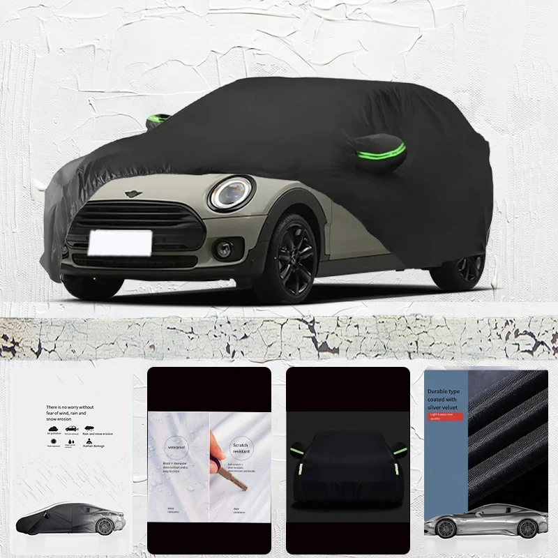 

For Mini-CLUBMAN Car cover Exterior Car Cover Outdoor Protection Full Car Covers Waterproof