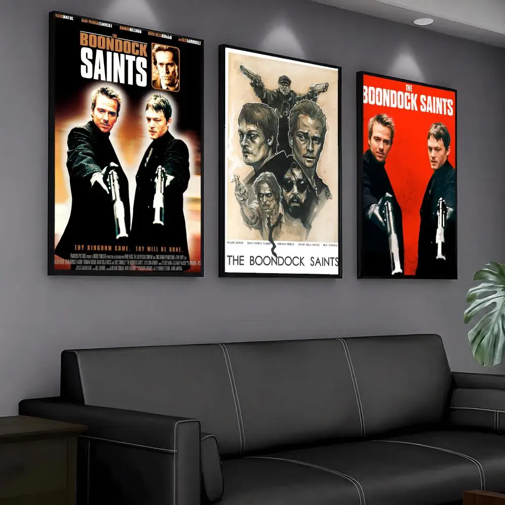 classic movie T-The Boondock Saints-S Painting Calligraphy Artwork for Home Bedroom Office Wall Decoration Gift
