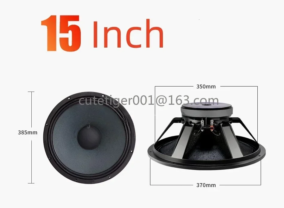 18 Inch Subwoofer Speaker 65-100 Core 156/170/220 Magnetic Aerospace Magnetism 700-1400W 8Ohm 1PCS B-340 12 /15 Inch Mid Bass